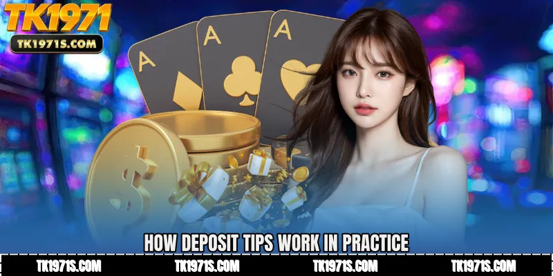 How Deposit Tips Work in Practice