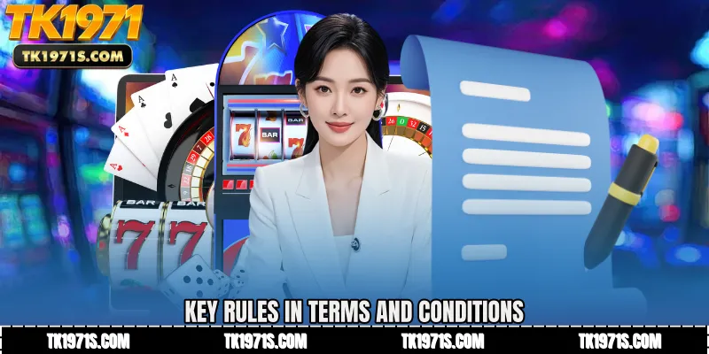 Key Rules in Terms and Conditions