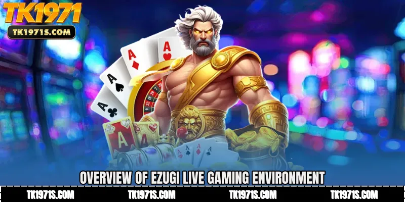 Overview of Ezugi Live Gaming Environment