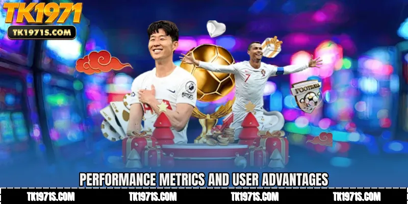 Performance metrics and user advantages