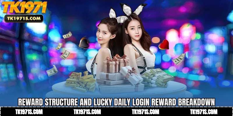 Reward Structure and Lucky Daily Login Reward Breakdown