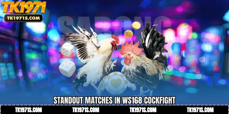 Standout Matches in WS168 Cockfight